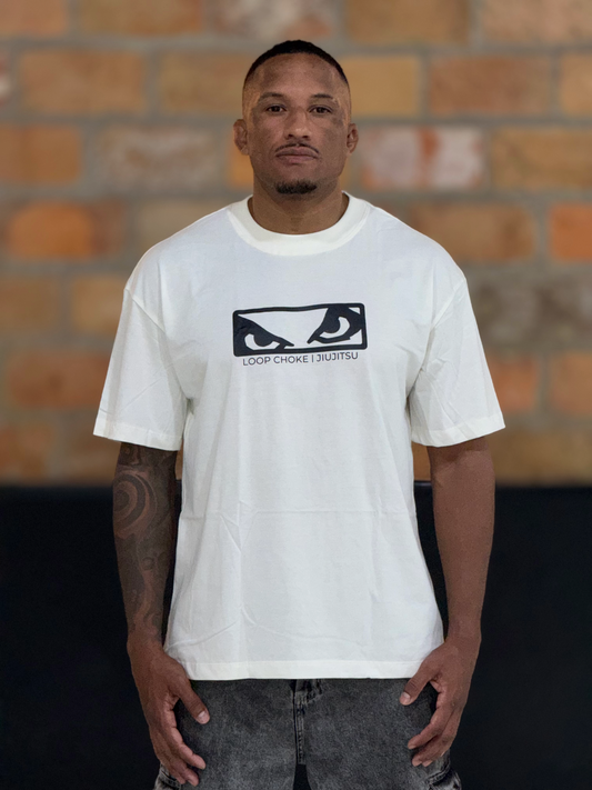 Camiseta Bad Boy Jiu Jitsu LOOP CHOKE Off White