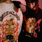 Camiseta Oversized Manga Longa Bad Boy - Half Face