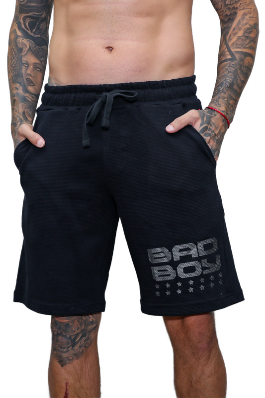 Bermuda Bad Boy Label Preta