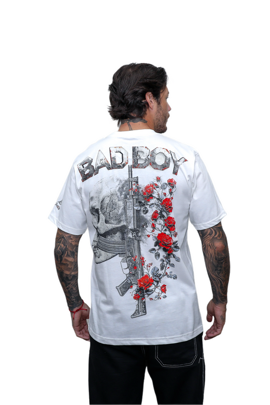 Camiseta Bad Boy Army&Skull