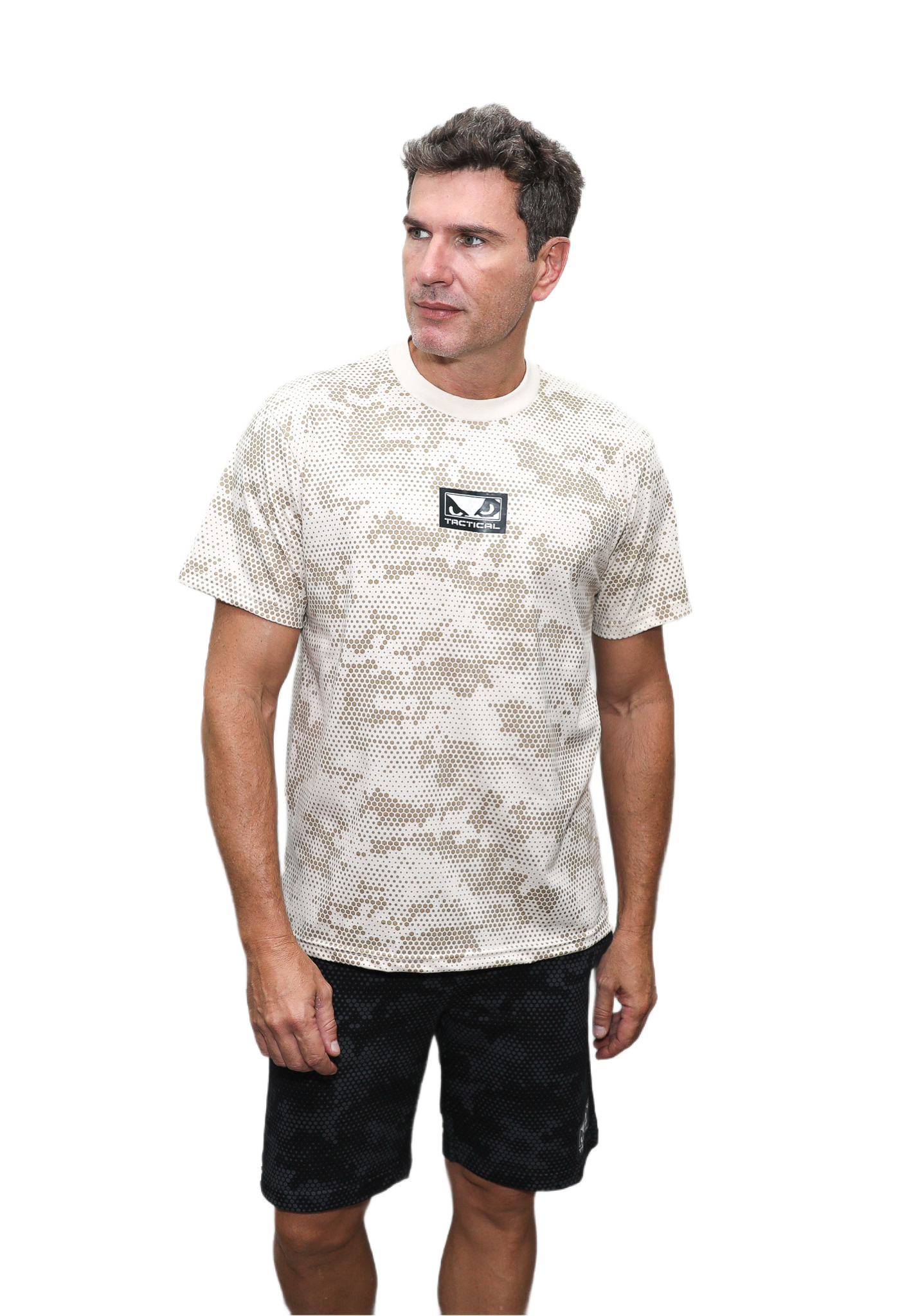 Camiseta Bad Boy Camo Cor Bege