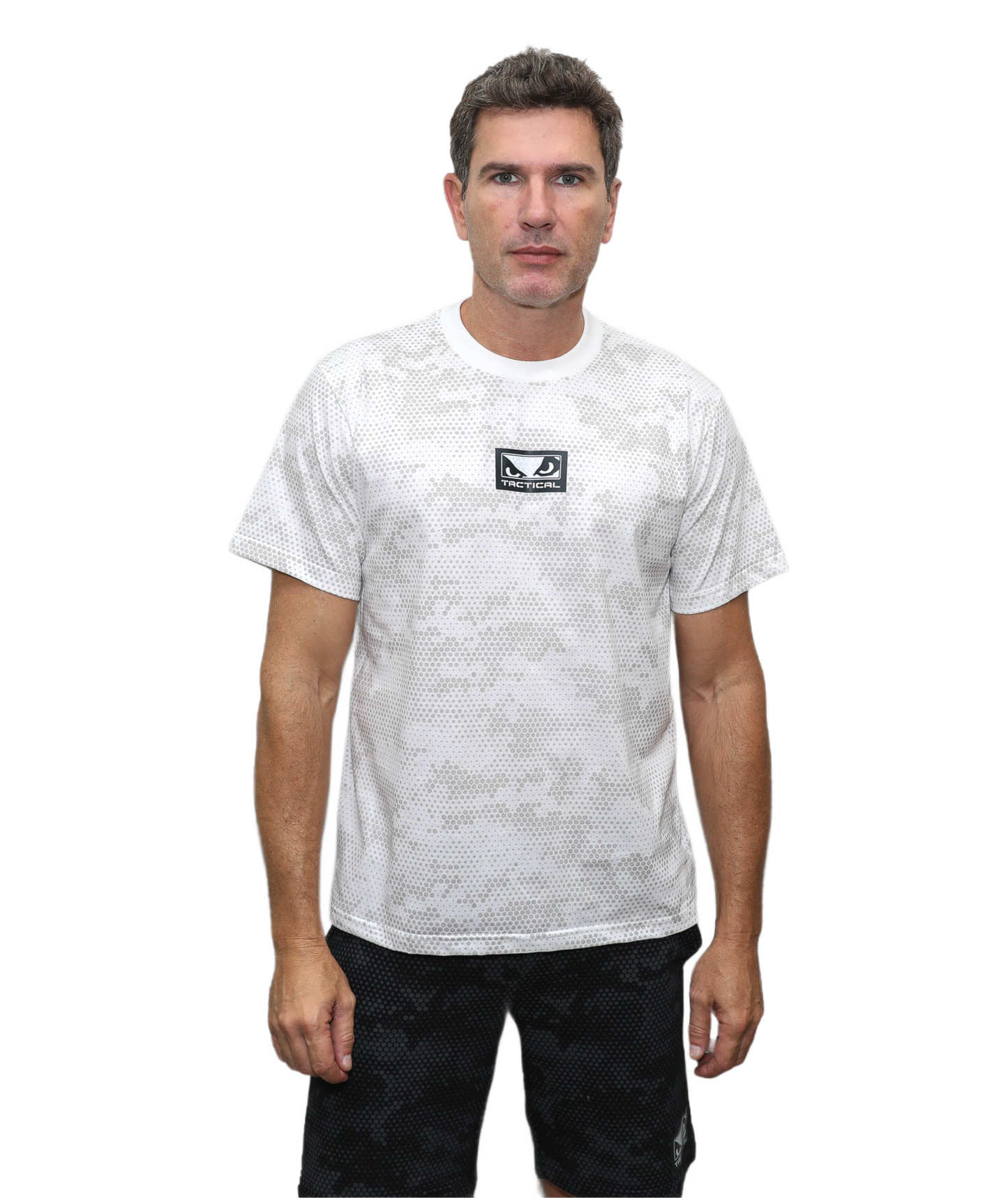 Camiseta Bad Boy Camo Cor Off White