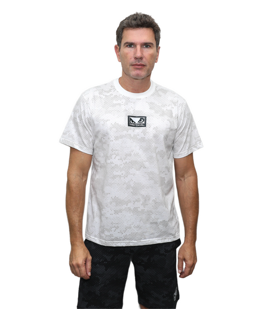 Camiseta Bad Boy Camo Cor Off White