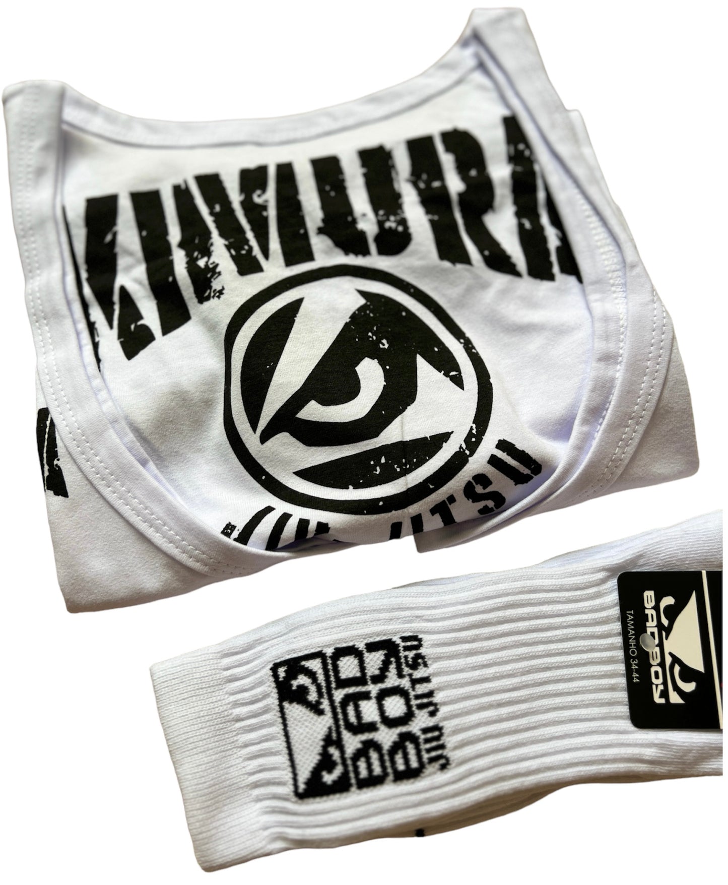 Kit Regata Kimura+ Meia Bad Boy Jiu Jitsu