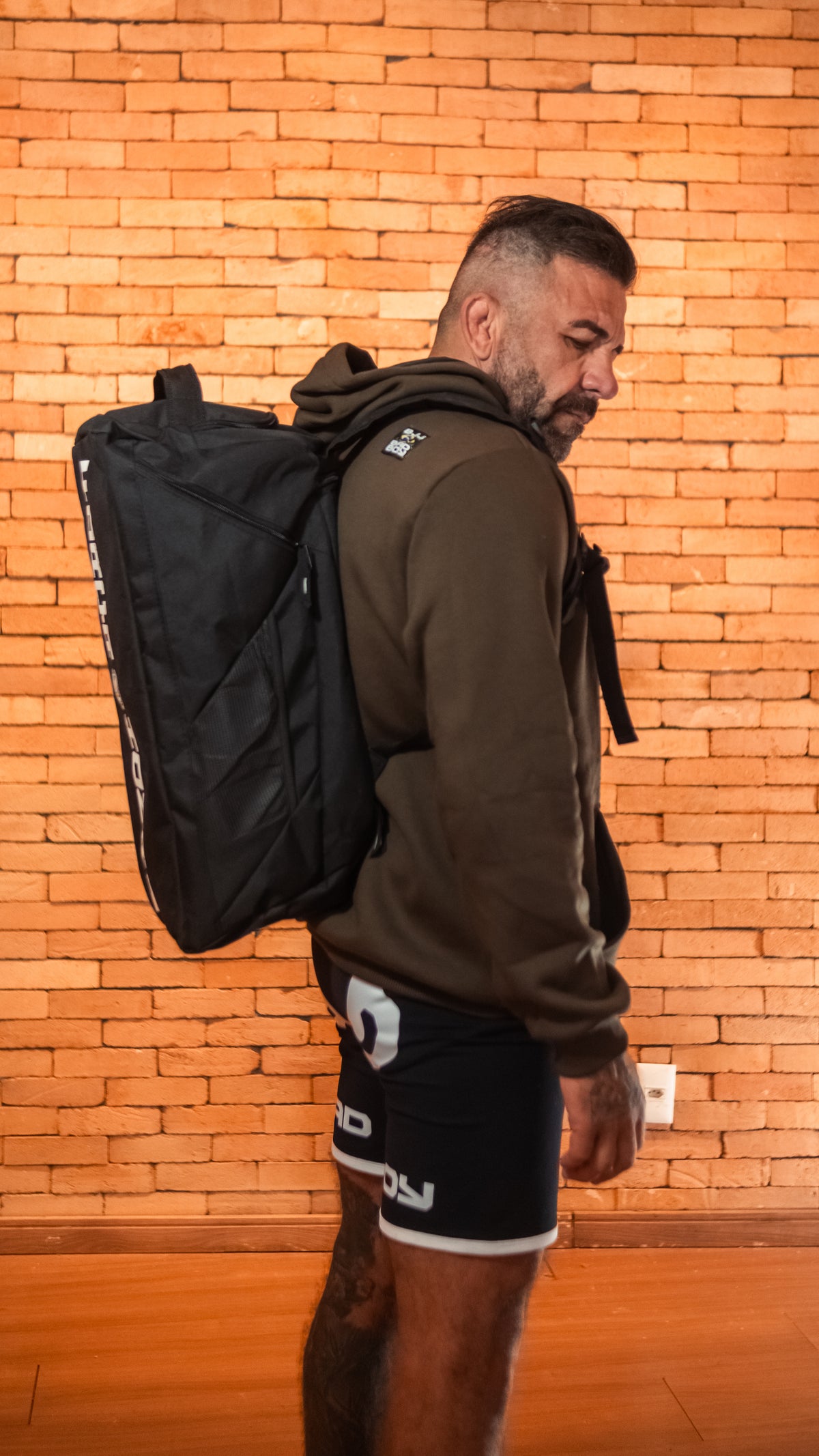 Moletom Bad Boy BJJ Marrom