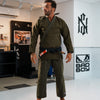 Edição Limitada Kimono Bad Boy 'El Face' Verde Militar