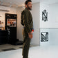 Edição Limitada Kimono Bad Boy 'El Face' Verde Militar