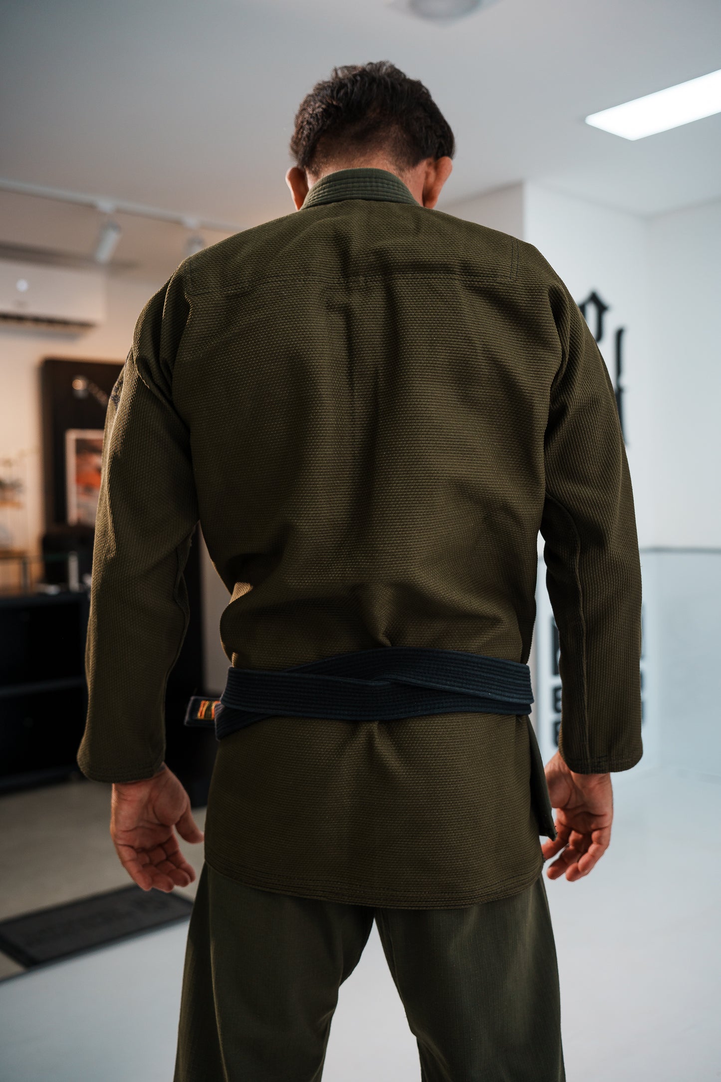 Edição Limitada Kimono Bad Boy 'El Face' Verde Militar