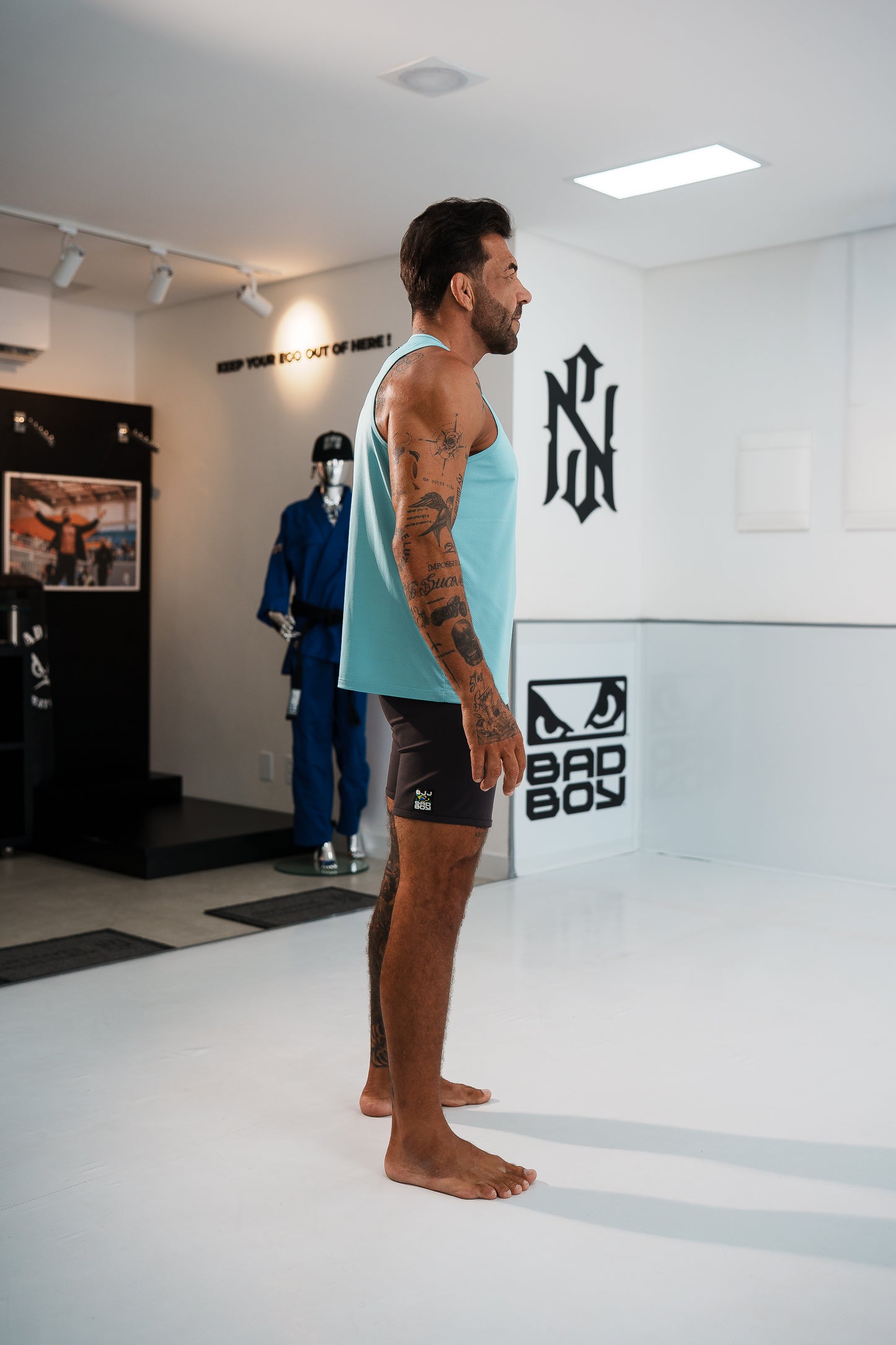 Regata Dry Fit BADBOY BLUE – BJJ X Training