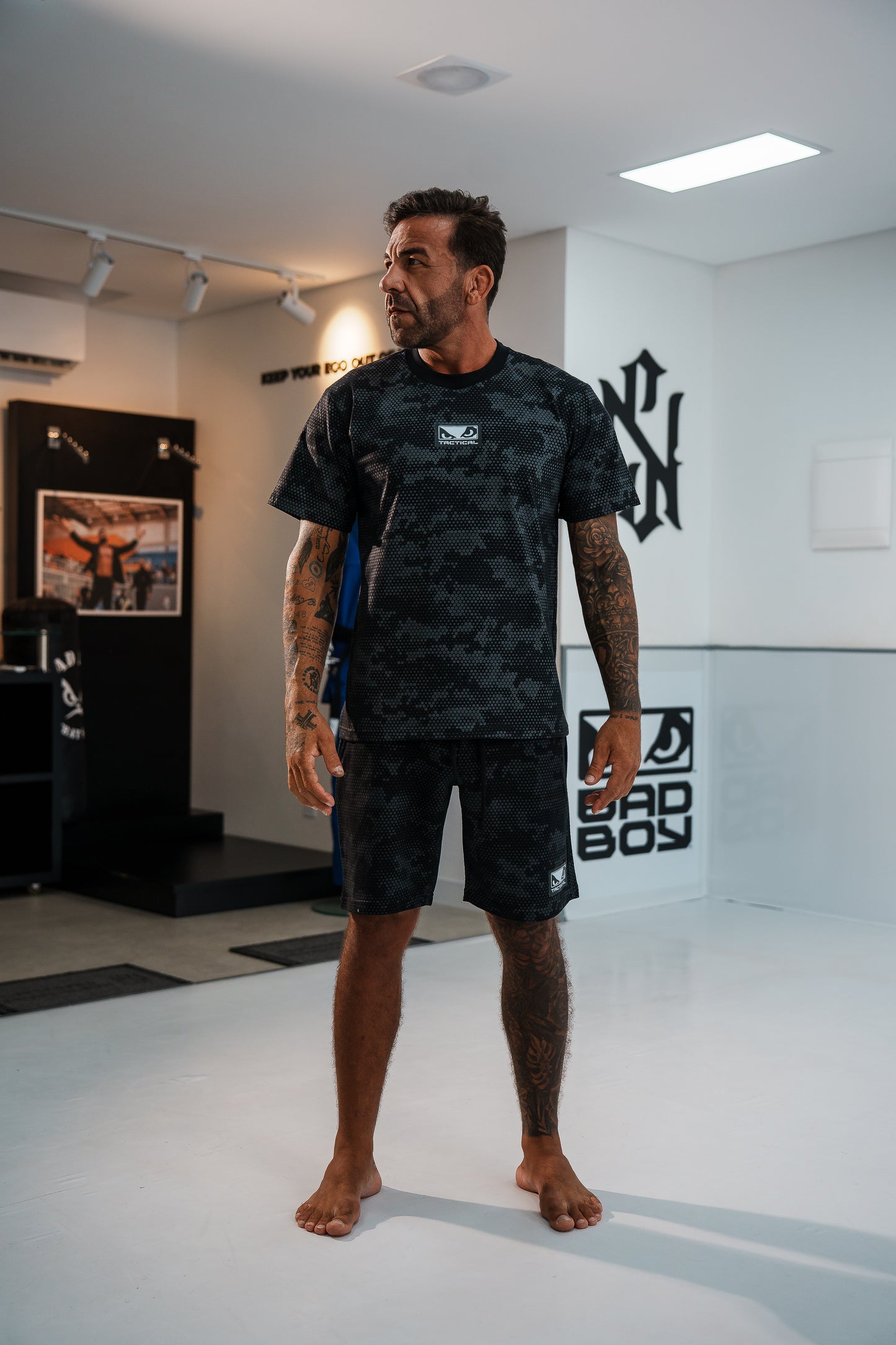 Camiseta Bad Boy Camo Cor Preto