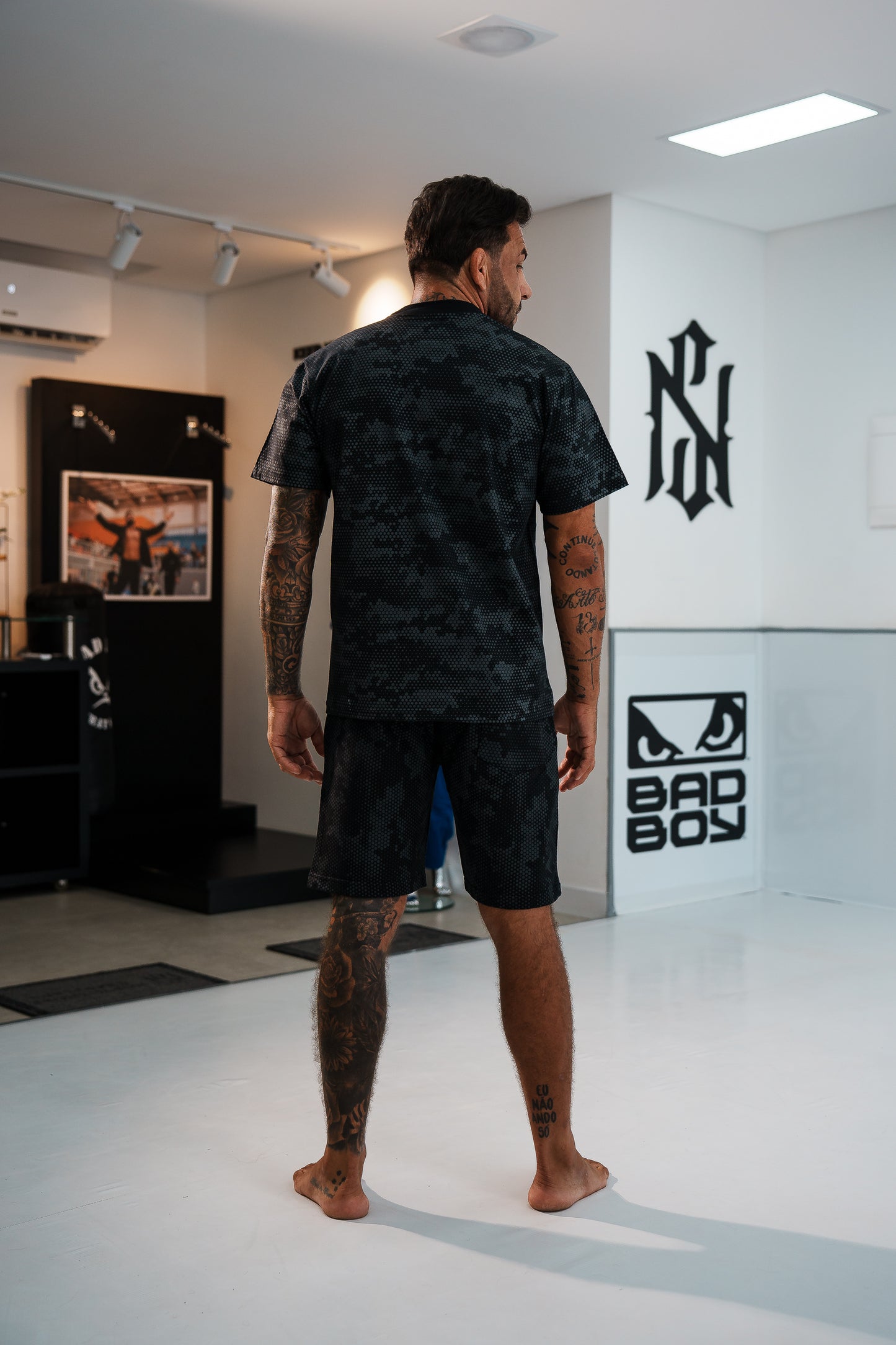 Camiseta Bad Boy Camo Cor Preto