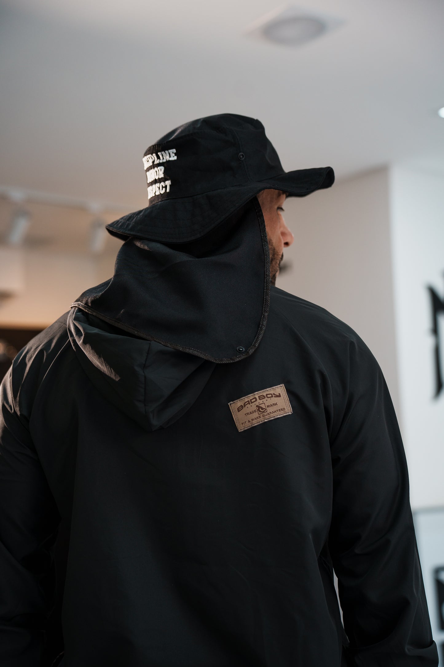 Bucket Hat Bad Boy Fight Black Shadow - Entre no modo combate