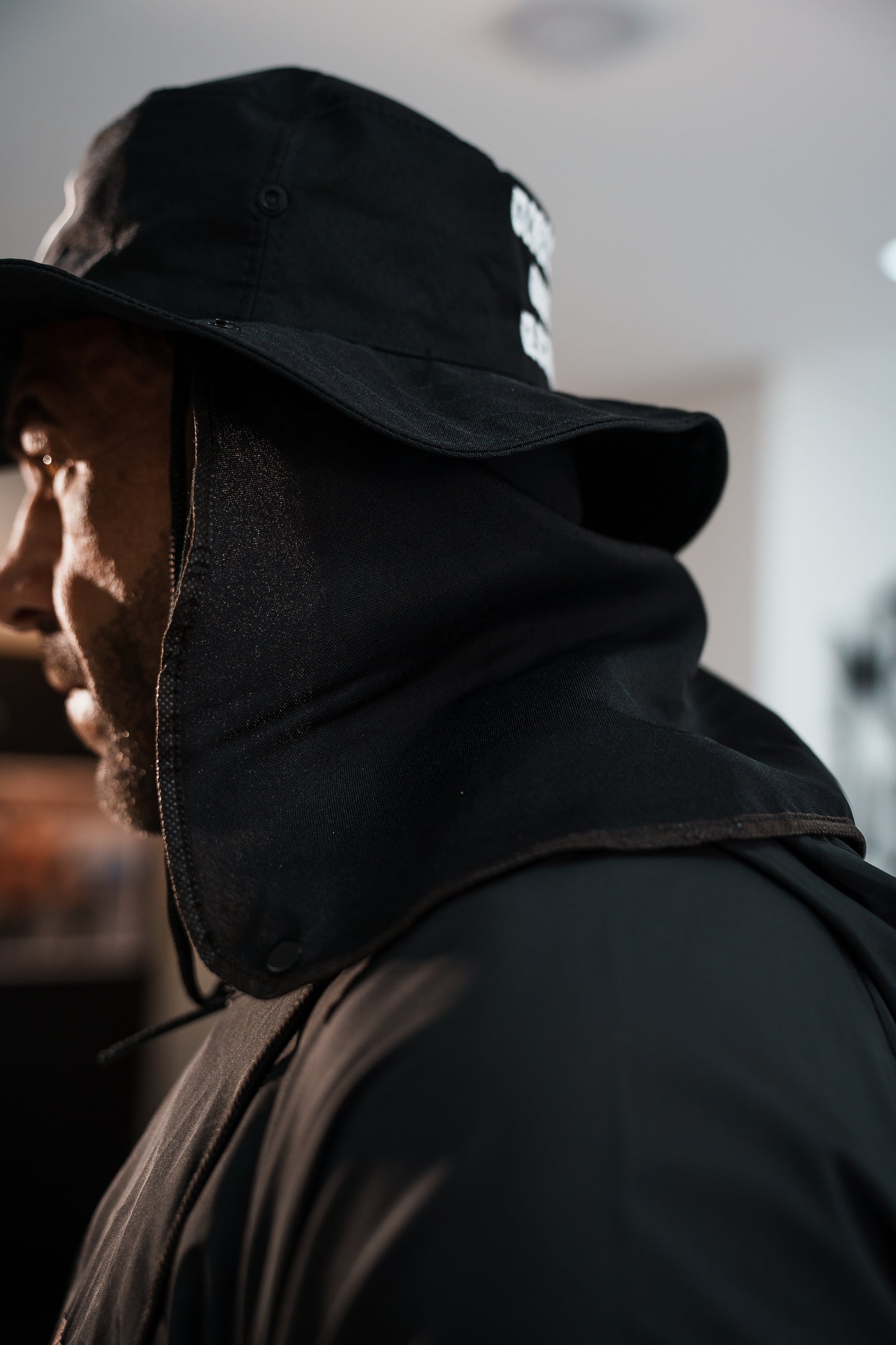 Bucket Hat Bad Boy Fight Black Shadow - Entre no modo combate