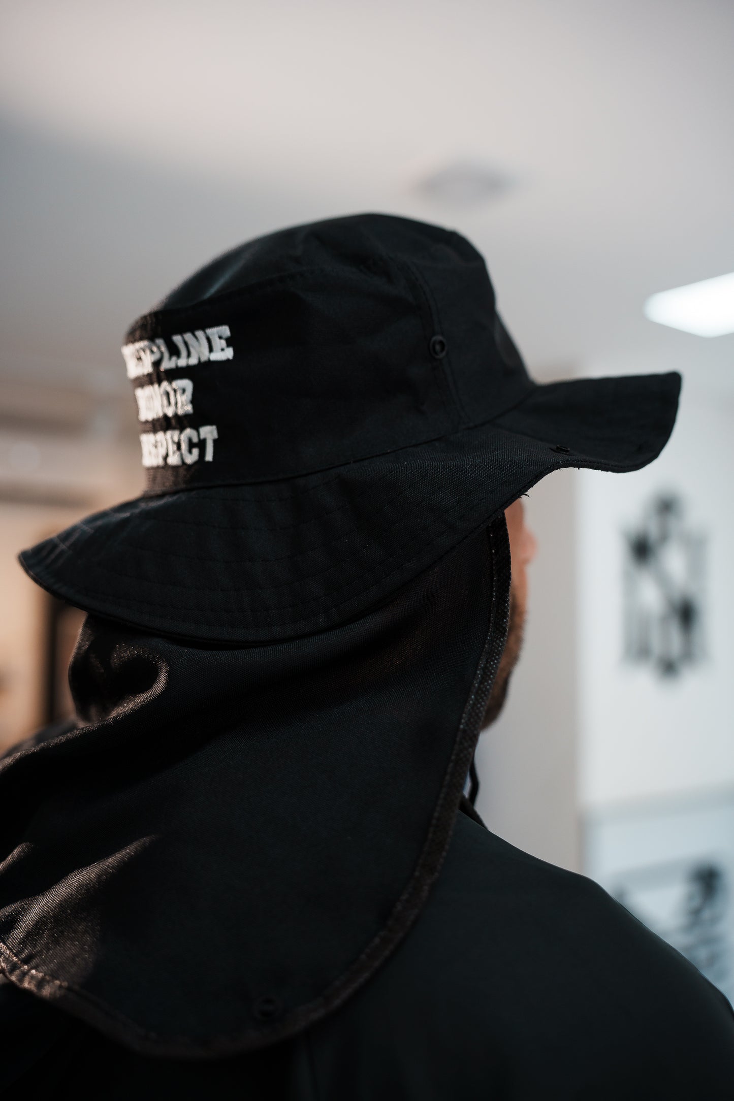 Bucket Hat Bad Boy Fight Black Shadow - Entre no modo combate