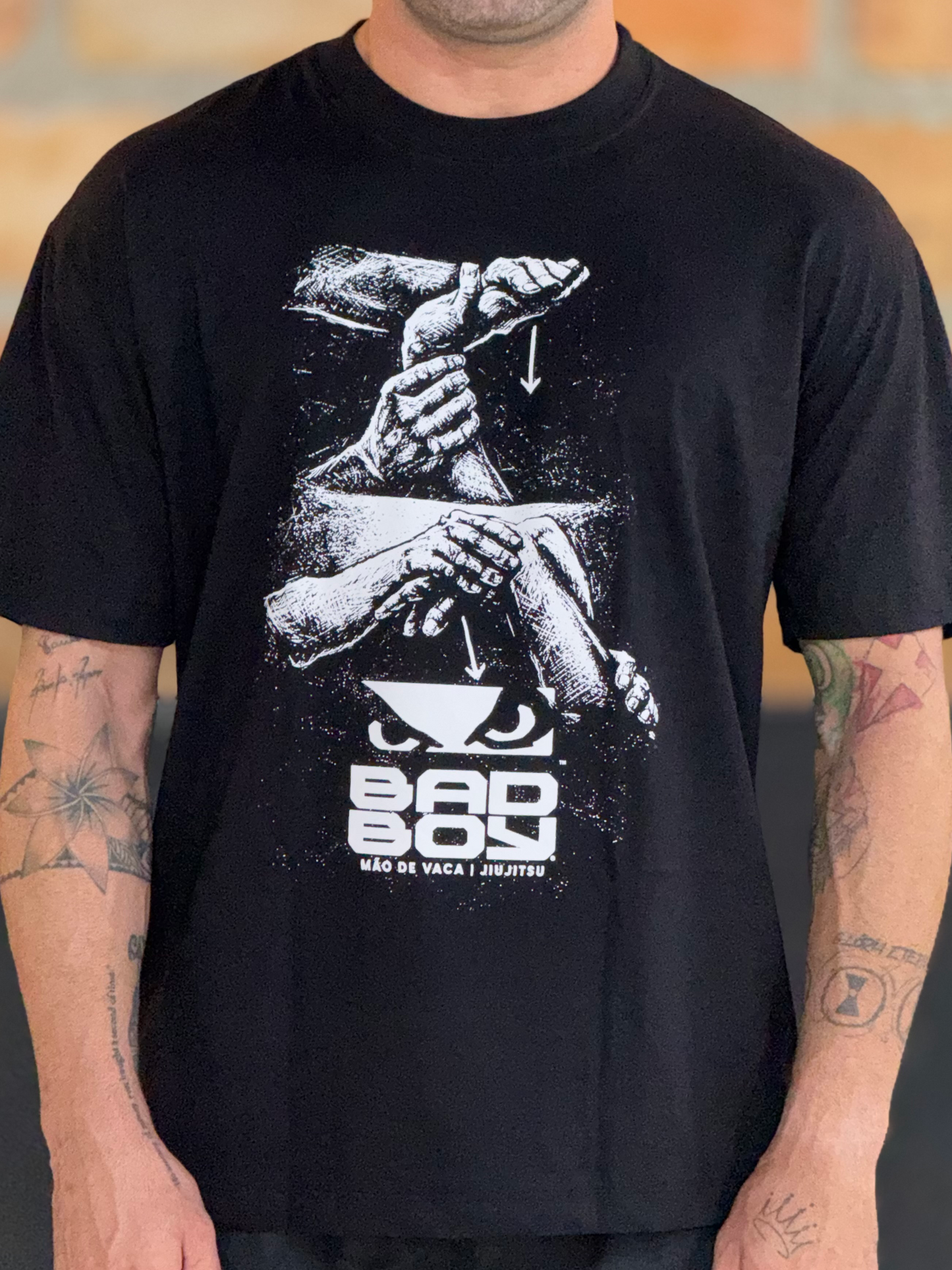 Camiseta Bad Boy Jiu Jitsu Mão de Vaca