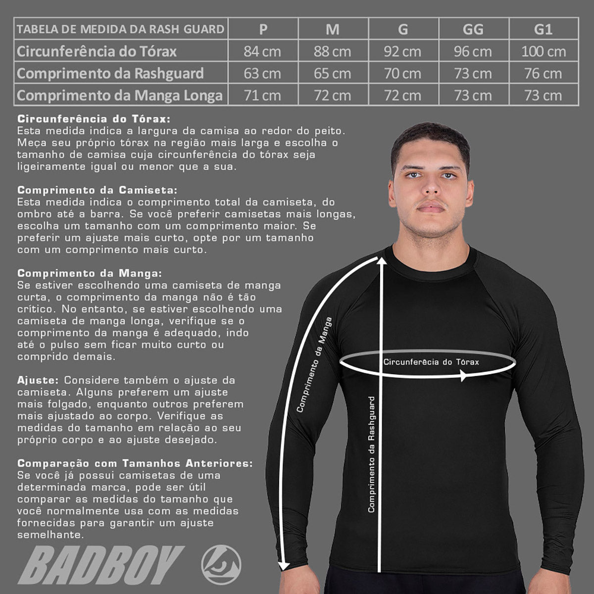 Rashguard Bad Boy Raglan UV 50+