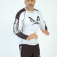 Rashguard Bad Boy Retrô White