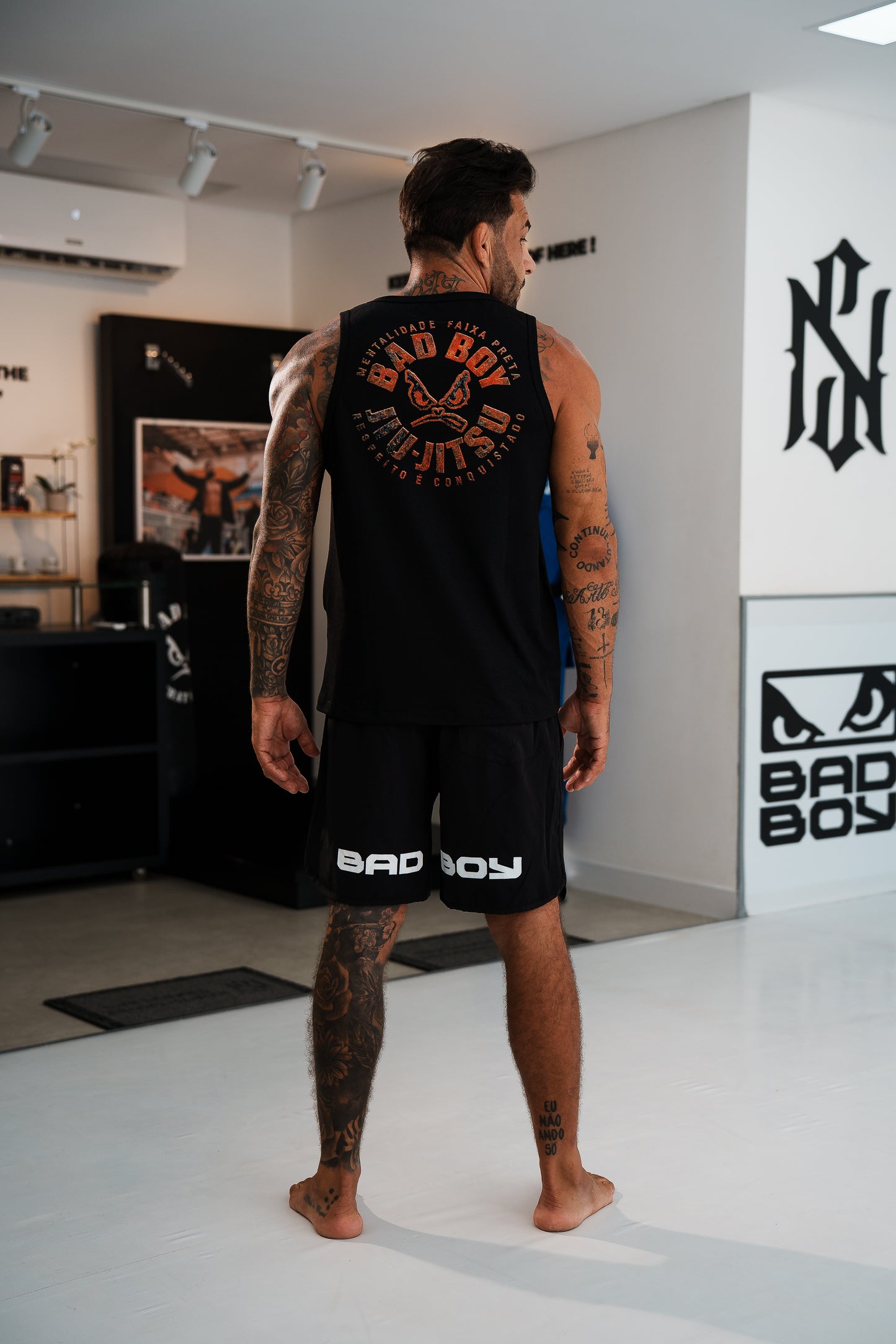 Regata Bad Boy Oversized Jiu Jitsu Respect