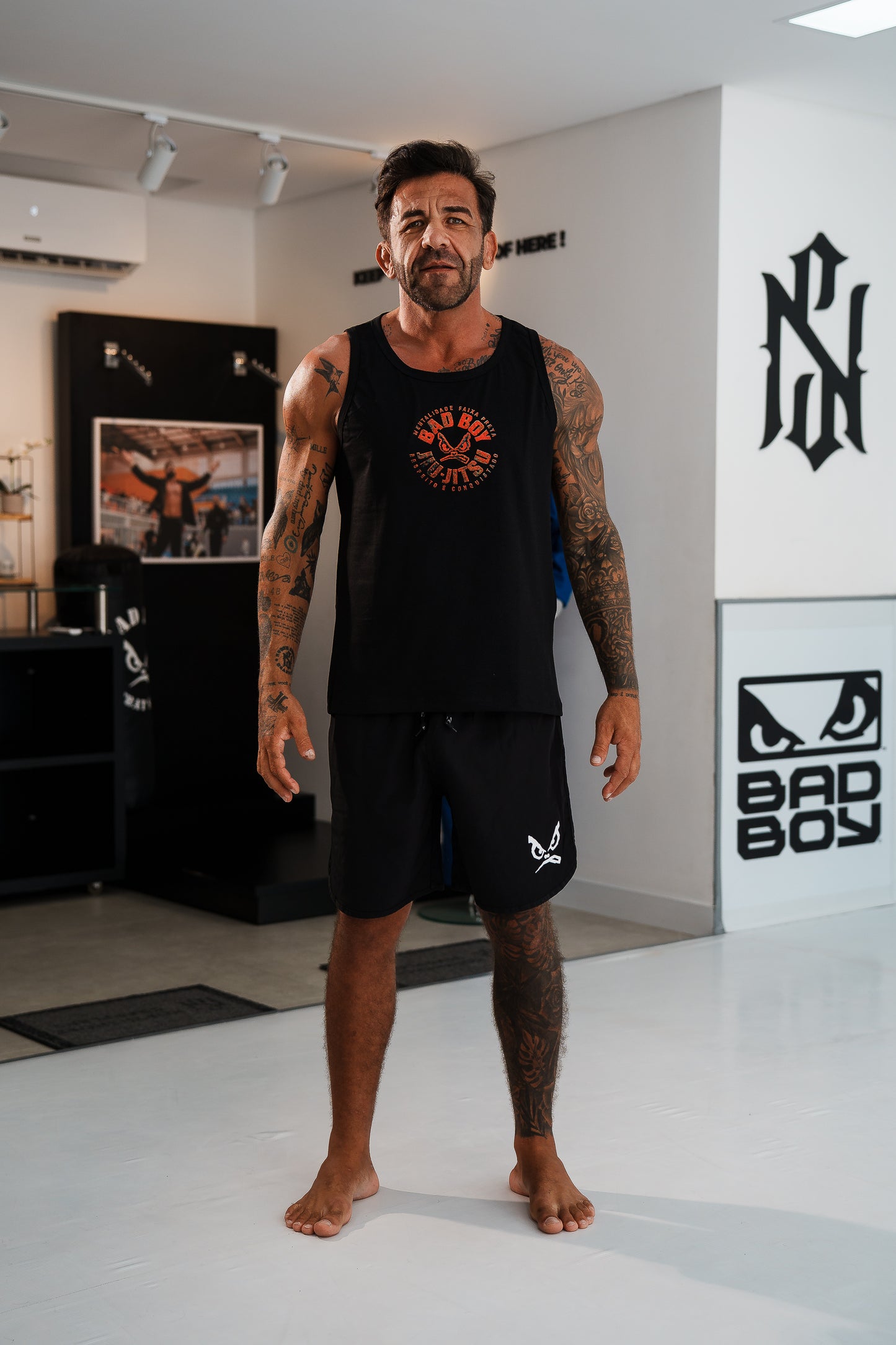 Regata Bad Boy Oversized Jiu Jitsu Respect
