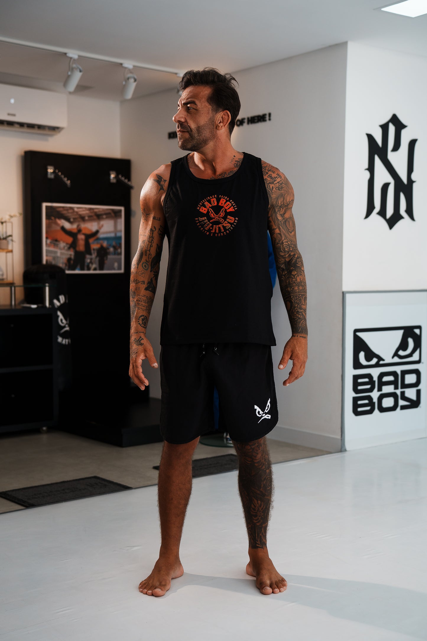 Regata Bad Boy Oversized Jiu Jitsu Respect