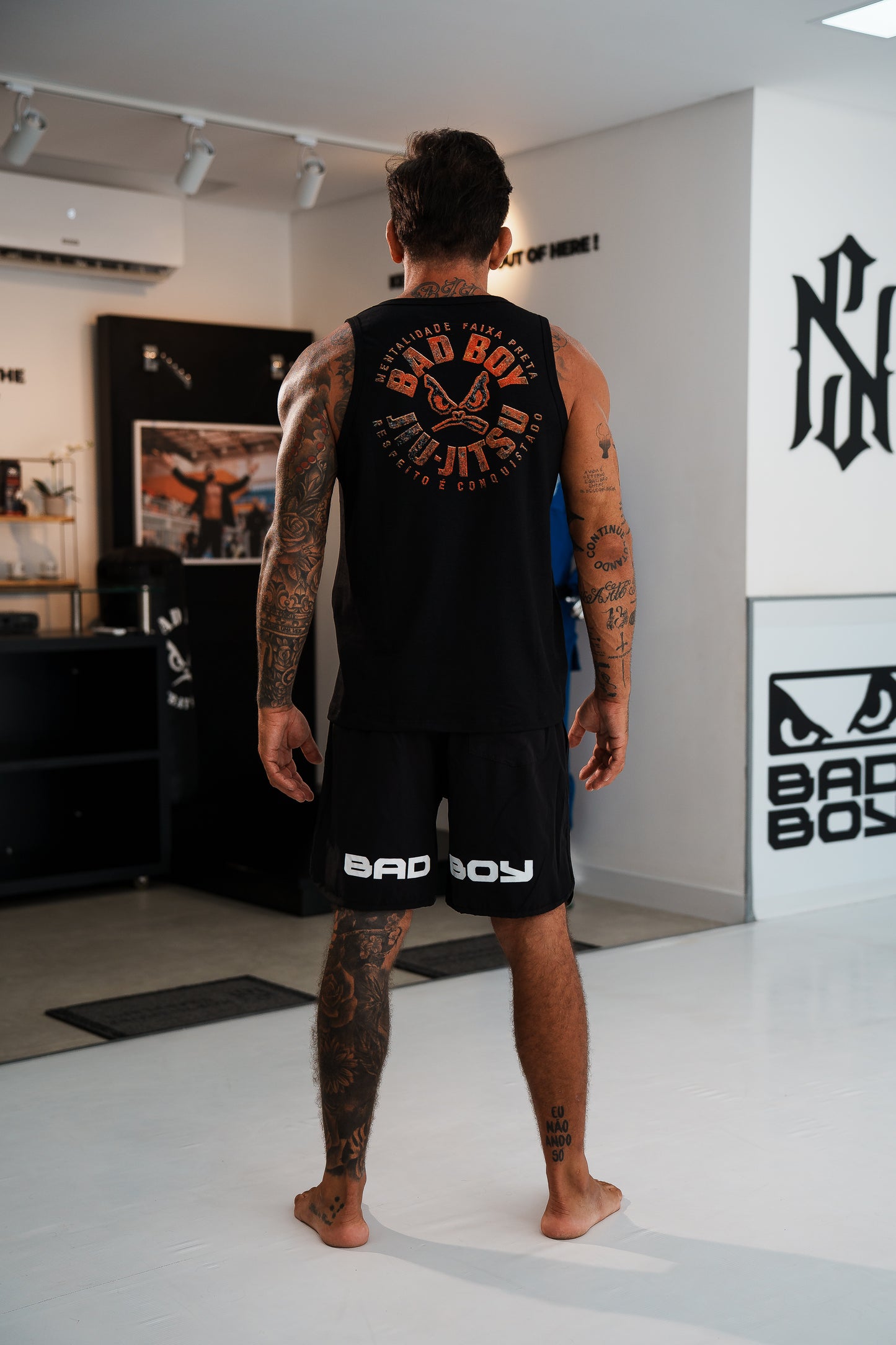 Regata Bad Boy Oversized Jiu Jitsu Respect