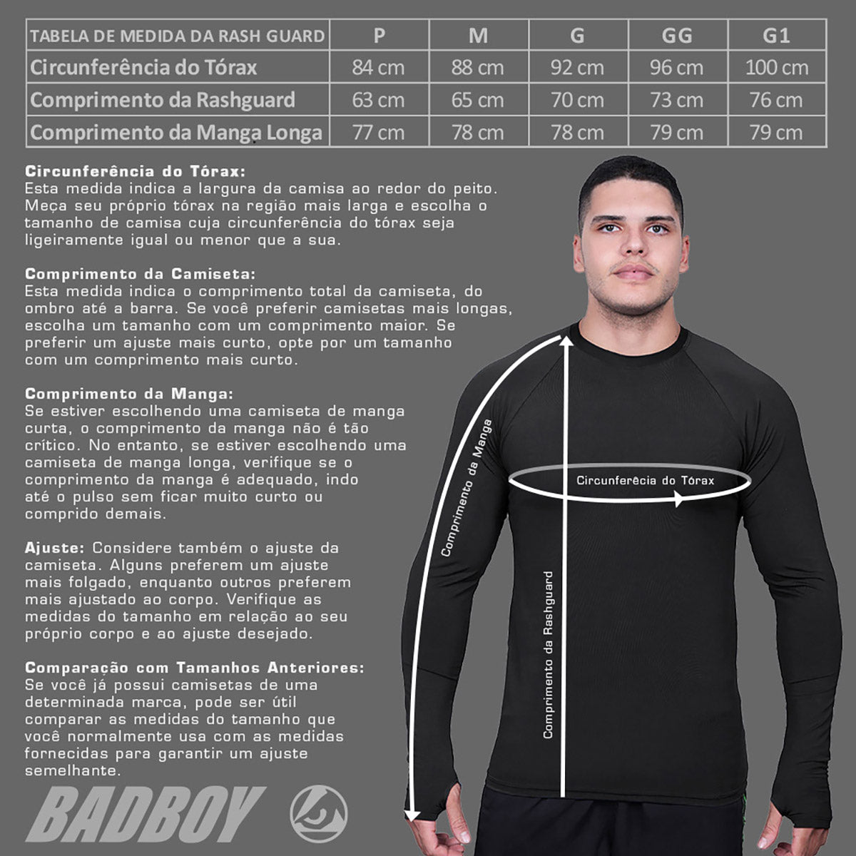 Rashguard Bad Boy Gamma UV 50+