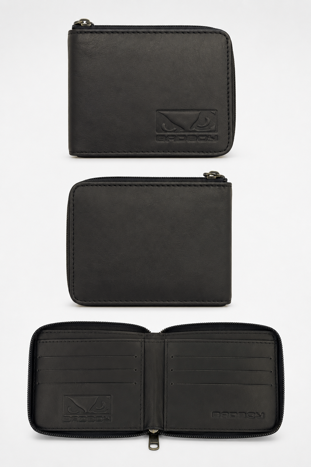 Carteira de Couro Bad Boy Essential Marrom
