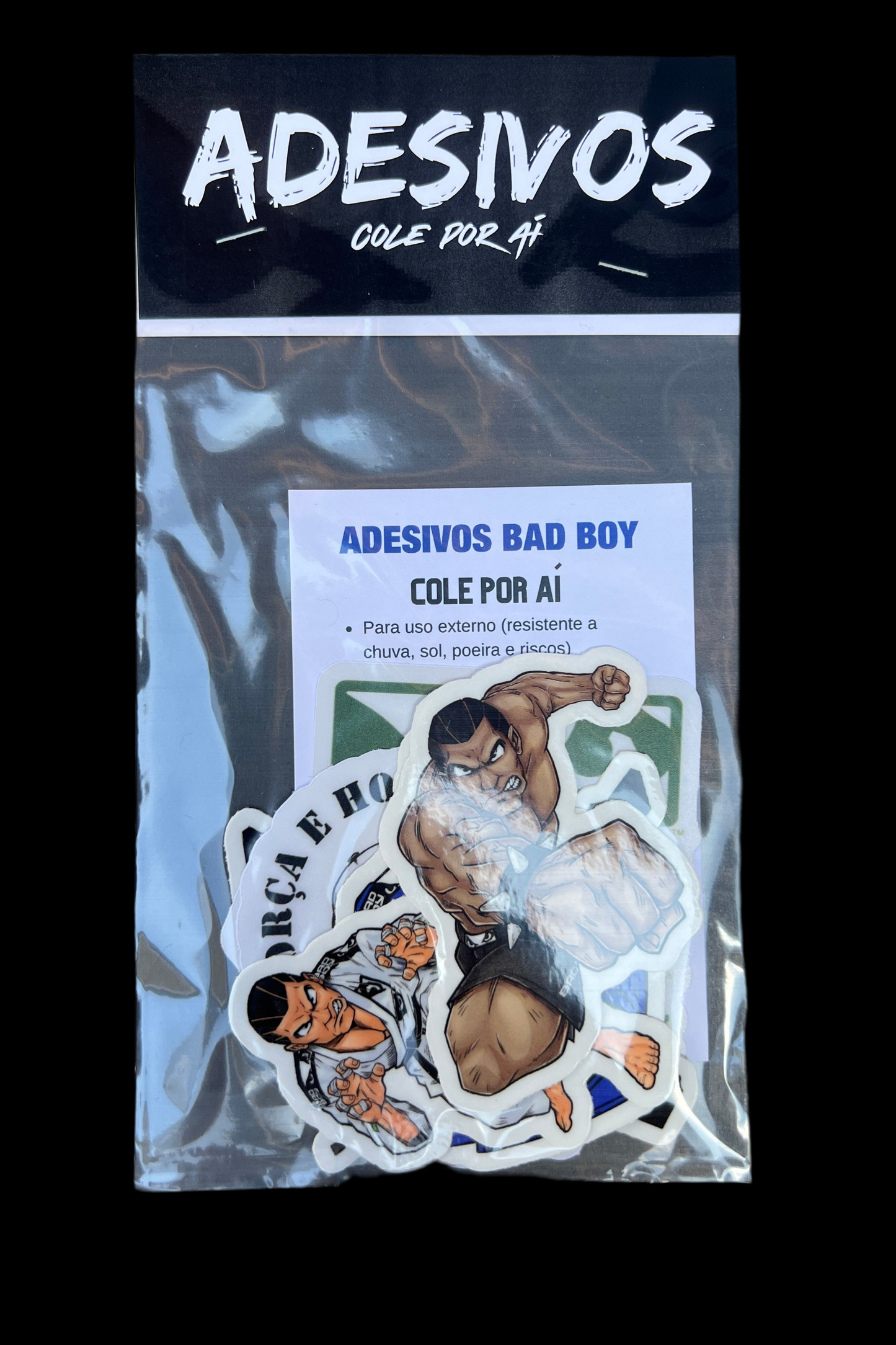 pack de adesivos sticker bad boy