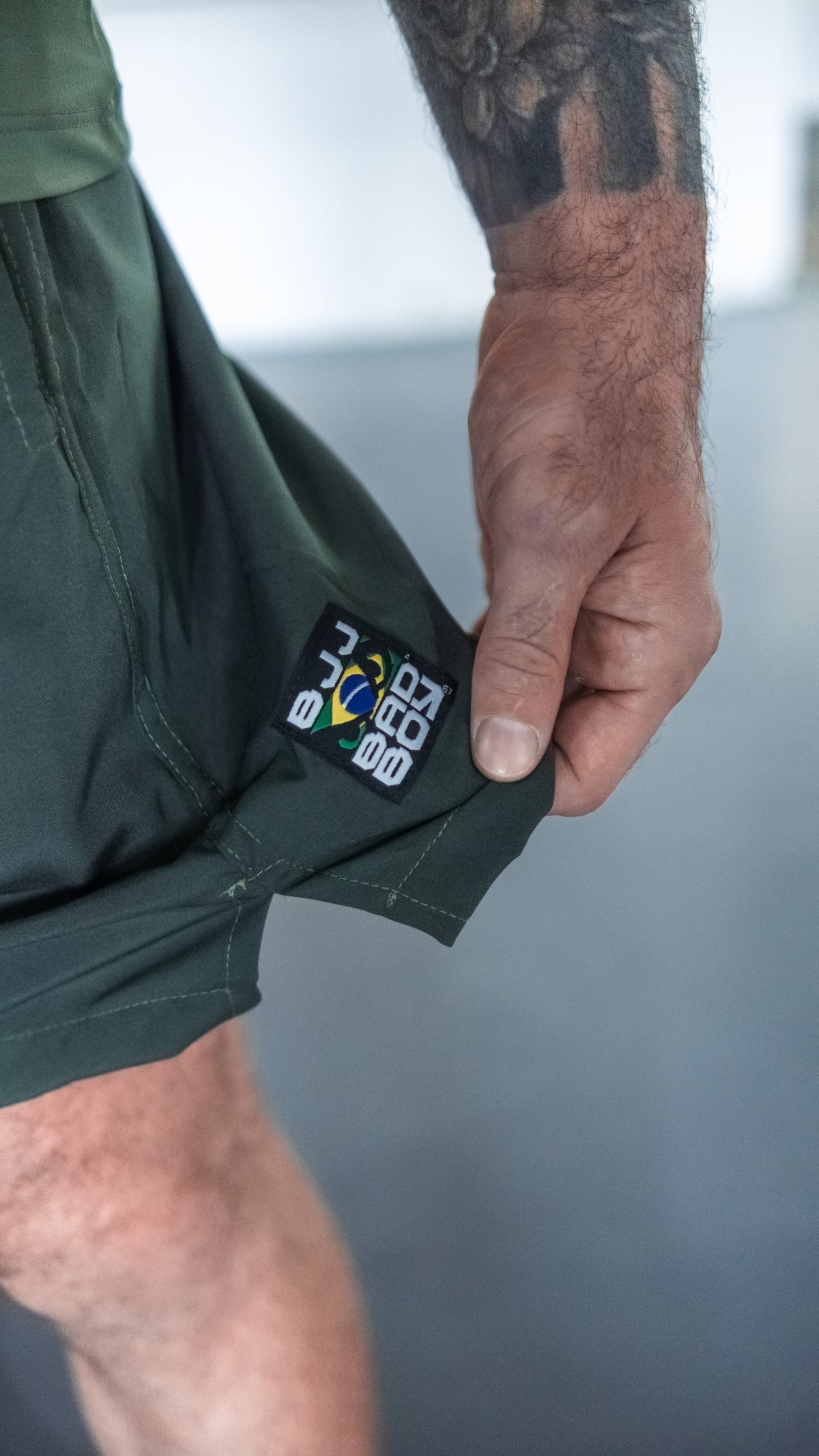Shorts Bad Boy BJJ Proud Olive