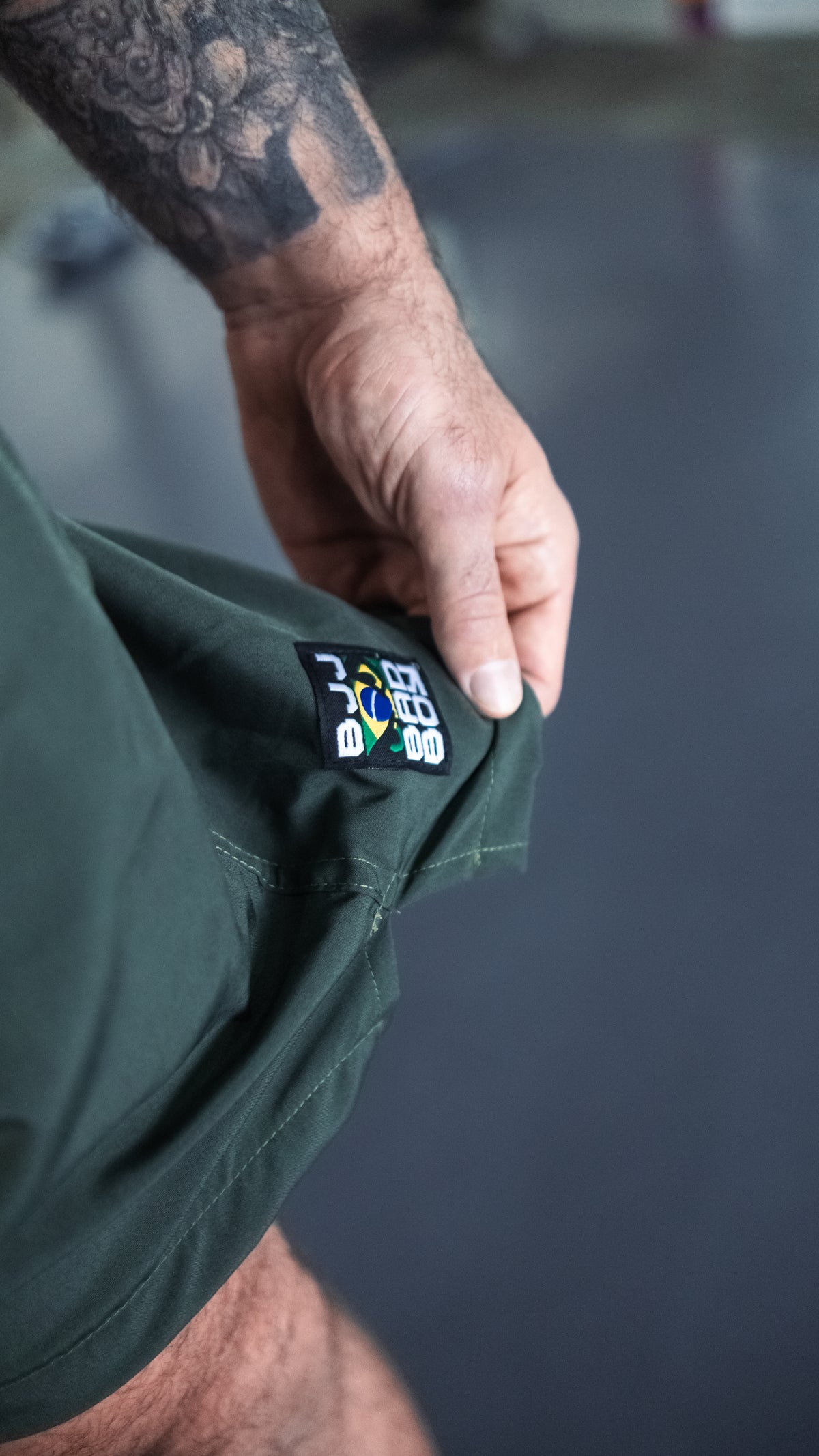 Shorts Bad Boy BJJ Proud Olive