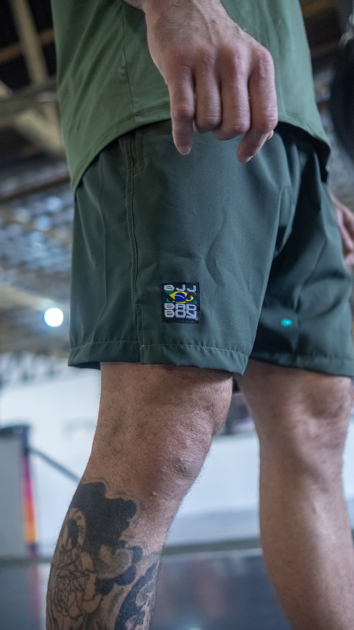Shorts Bad Boy BJJ Proud Olive