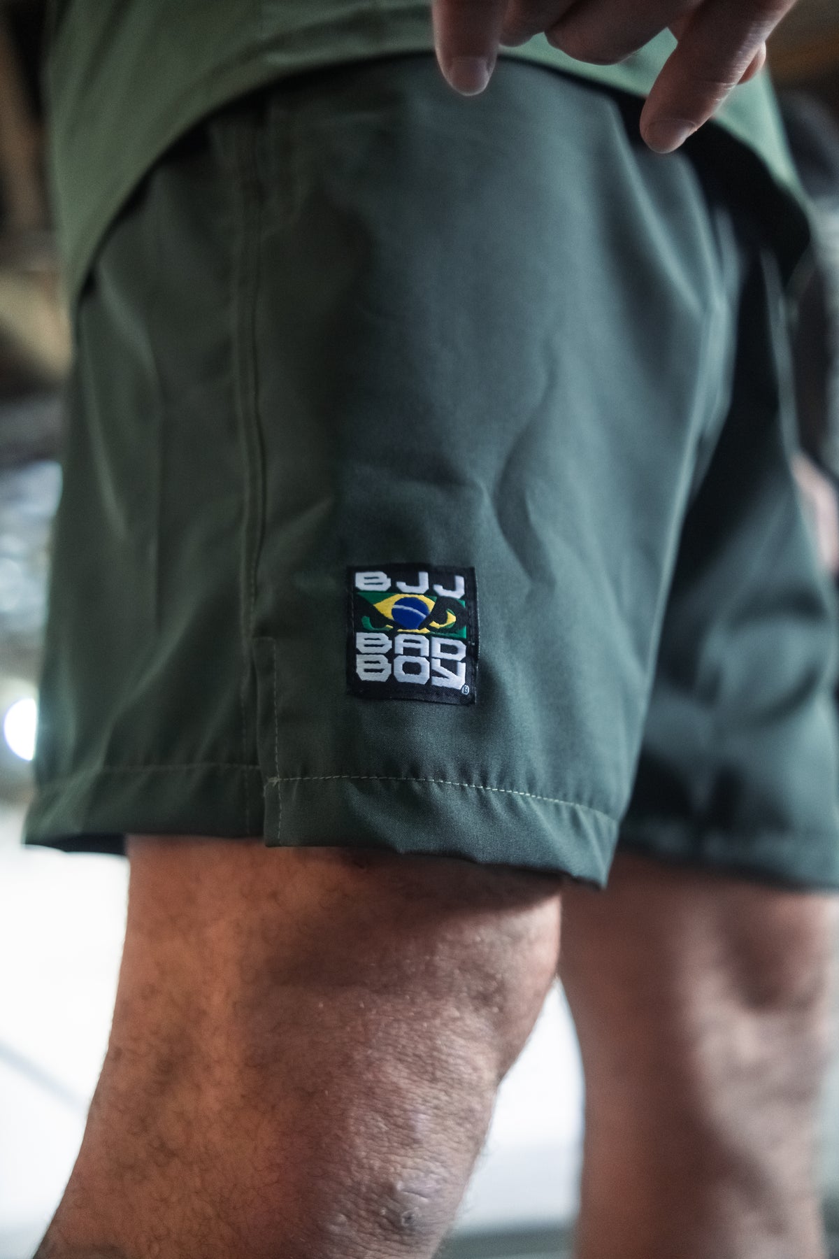 Shorts Bad Boy BJJ Proud Olive