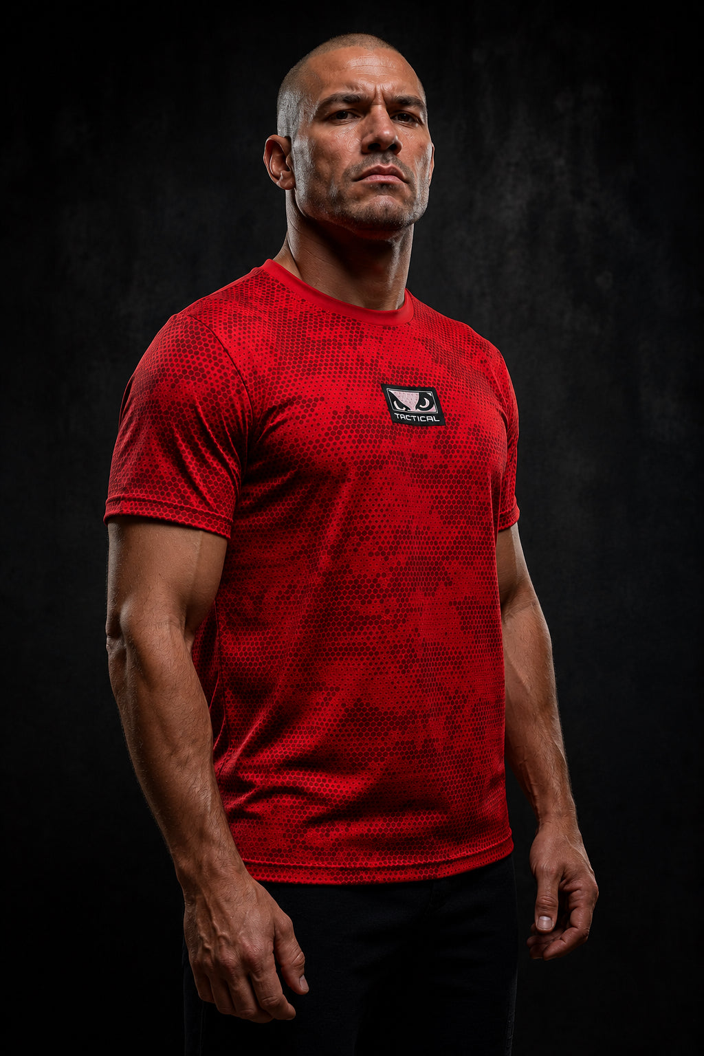 Camiseta Bad Boy Camo Cor Vermelho