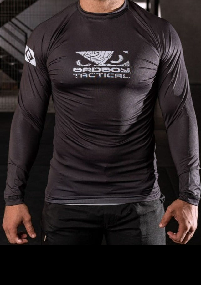 RashGuard Tactical Black Sniper