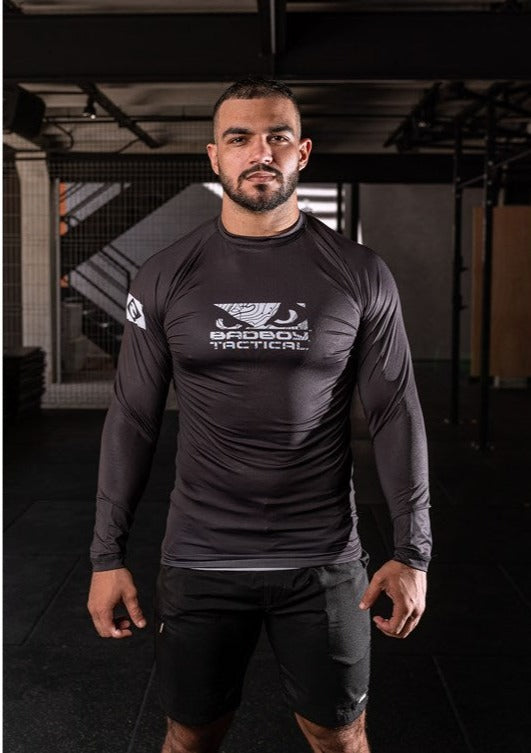 RashGuard Tactical Black Sniper