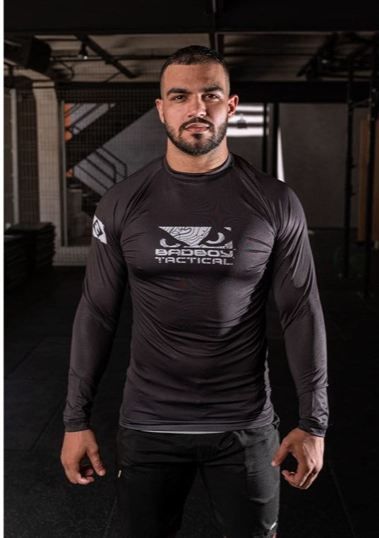 RashGuard Tactical Black Sniper